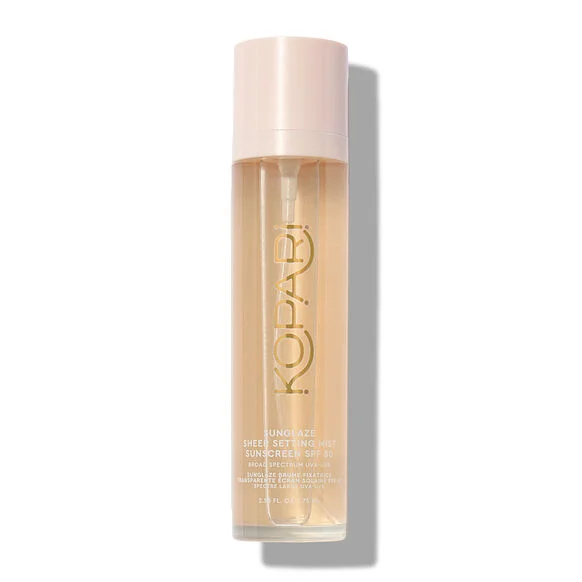 Sunglaze Sheer Setting Mist Sunscreen SPF 50 by Kopari Beauty