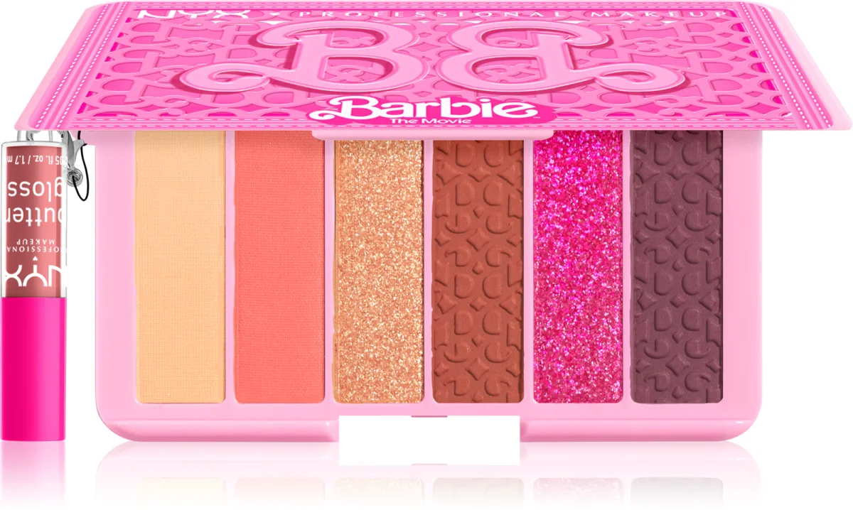 Barbie On The Go Eyeshadow Palette by NYX Professional Makeup