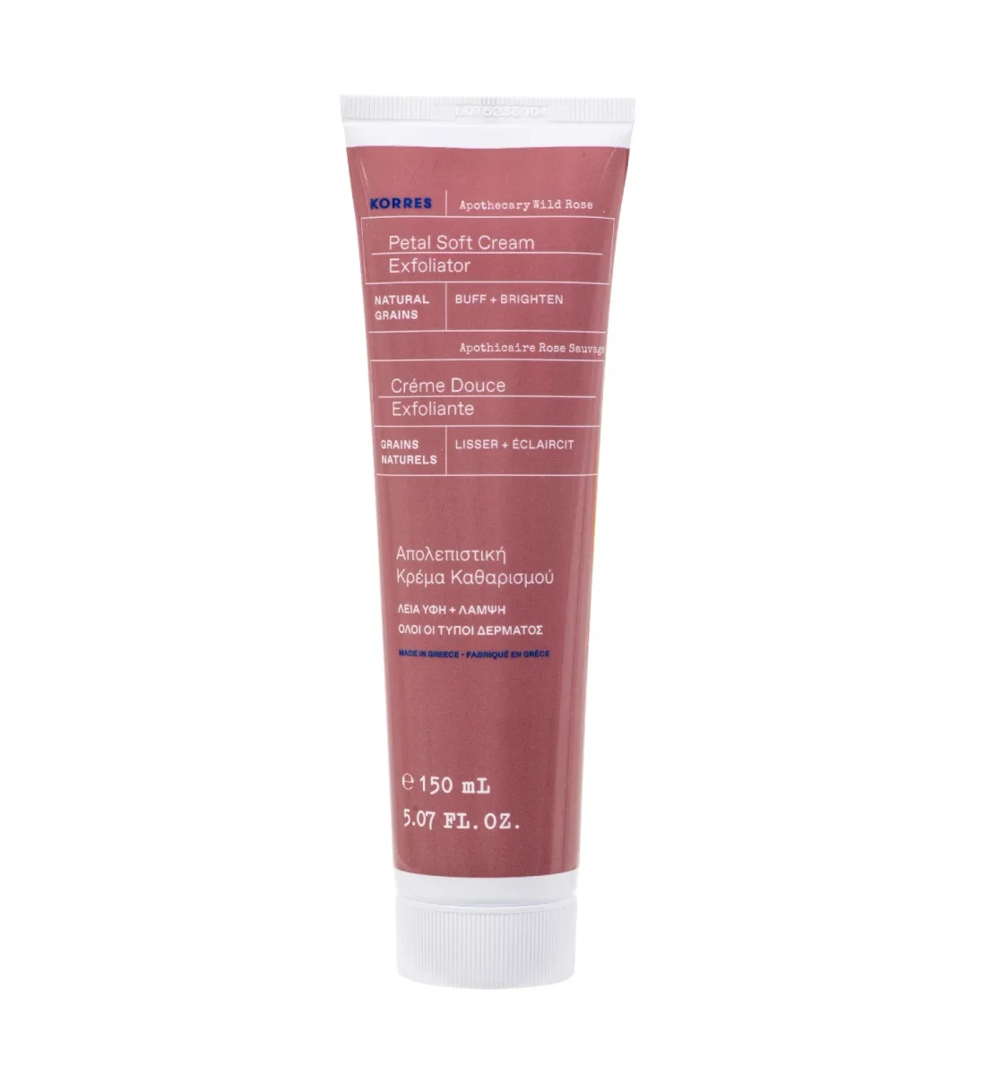 Apothecary Wild Rose Petal Soft Cream Exfoliator by Korres