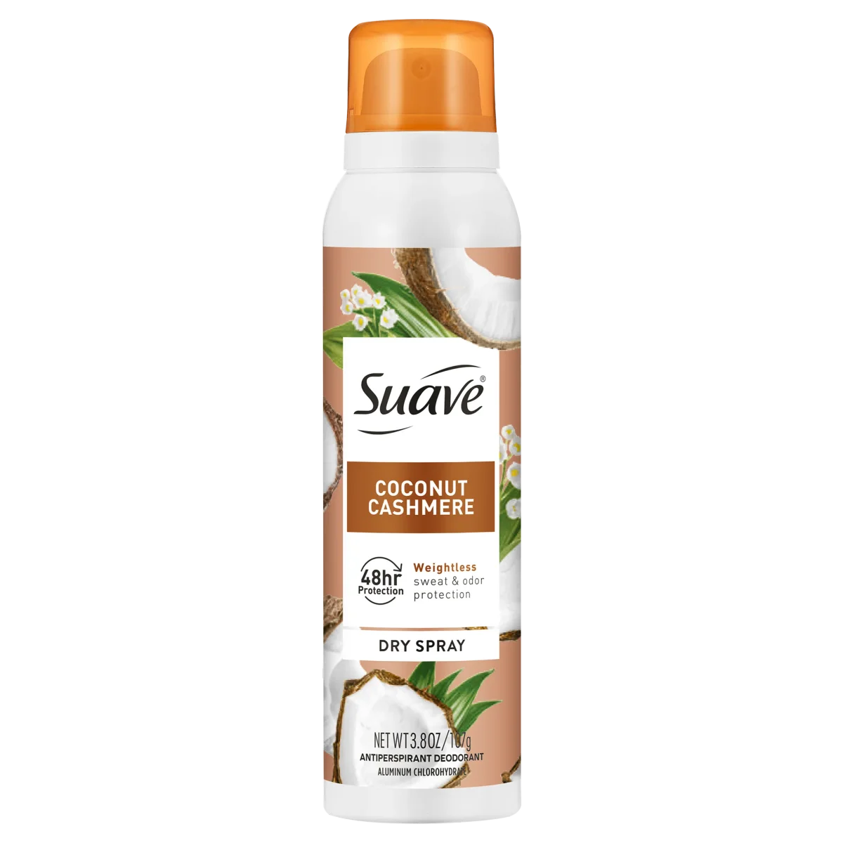 Coconut Cashmere Dry Spray Antiperspirant Deodorant by Suave