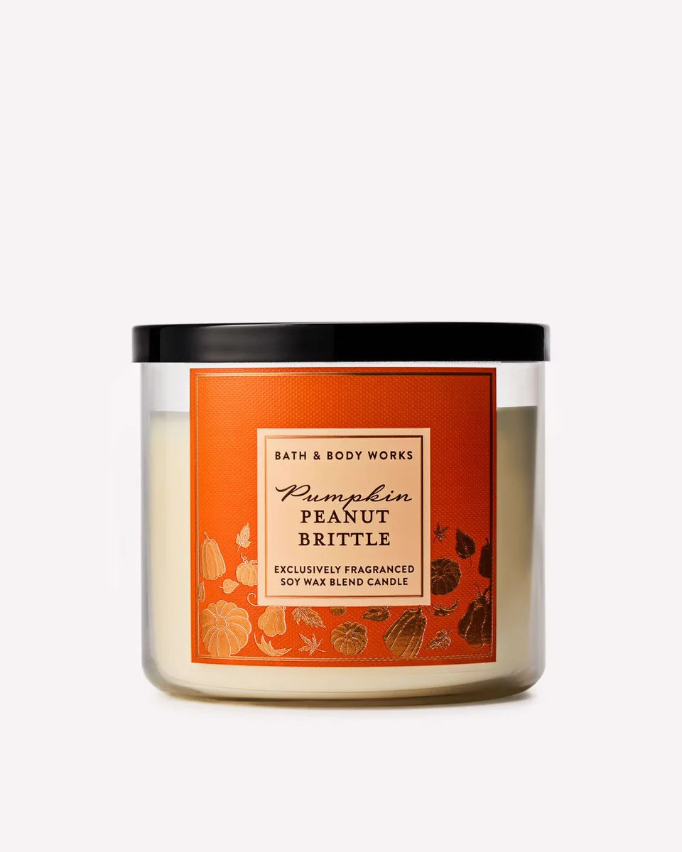 Pumpkin Peanut Brittle Candle by Bath & Body Works