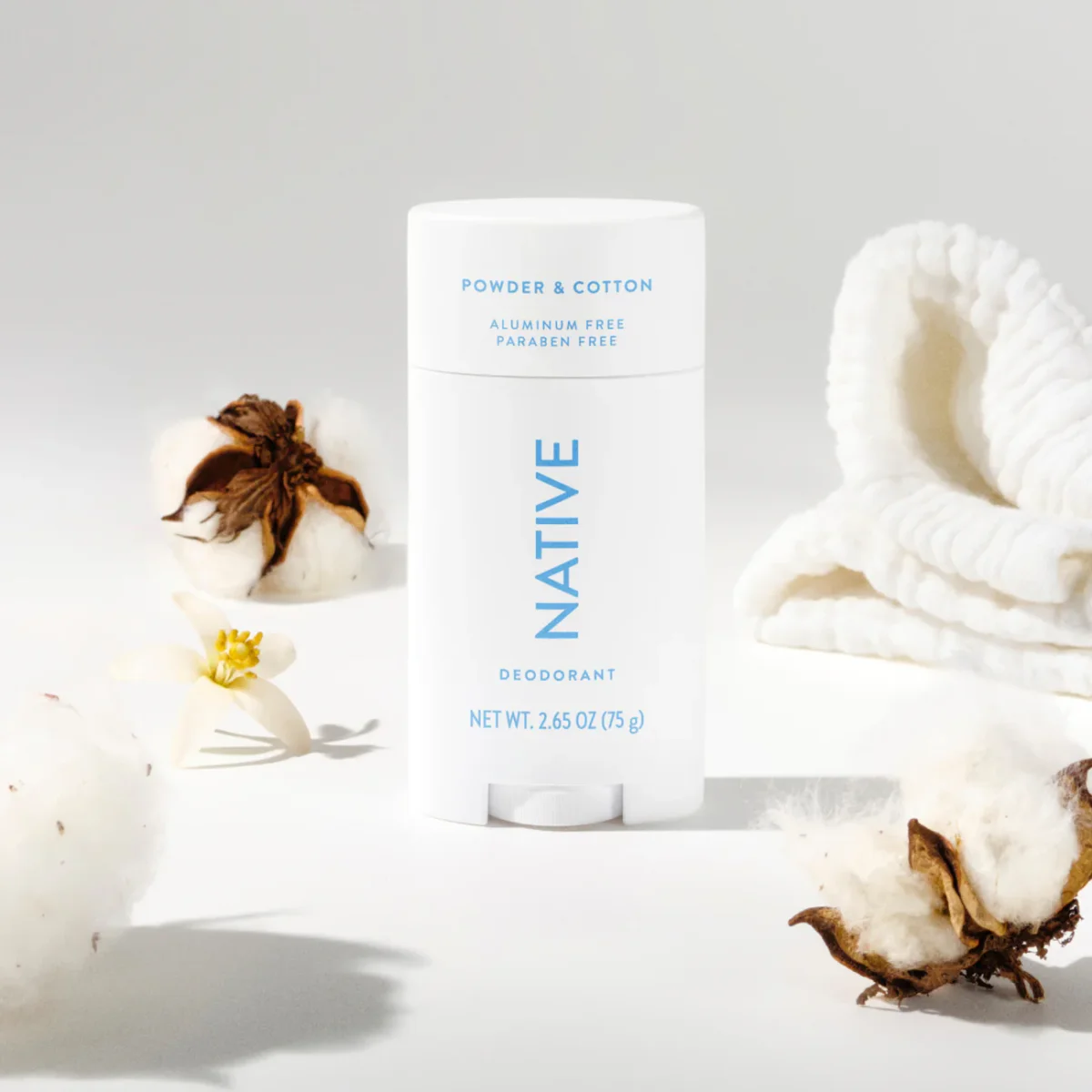 Powder & Cotton Deodorant Stick by Native