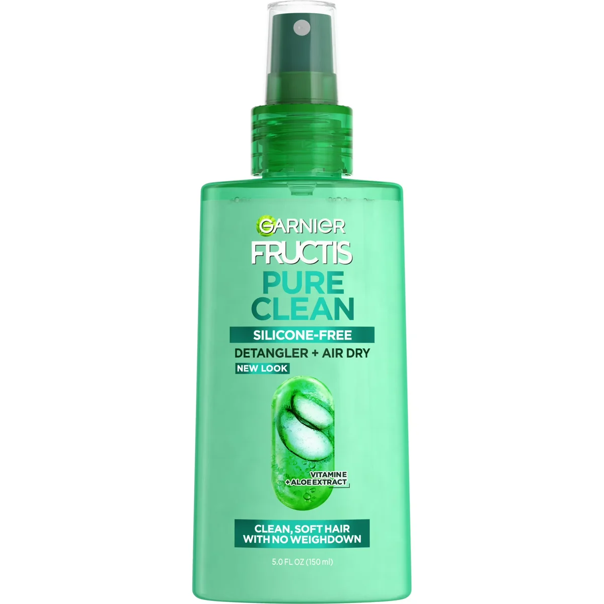 Fructis Pure Clean Silicone-Free Detangler + Air Dry by Garnier