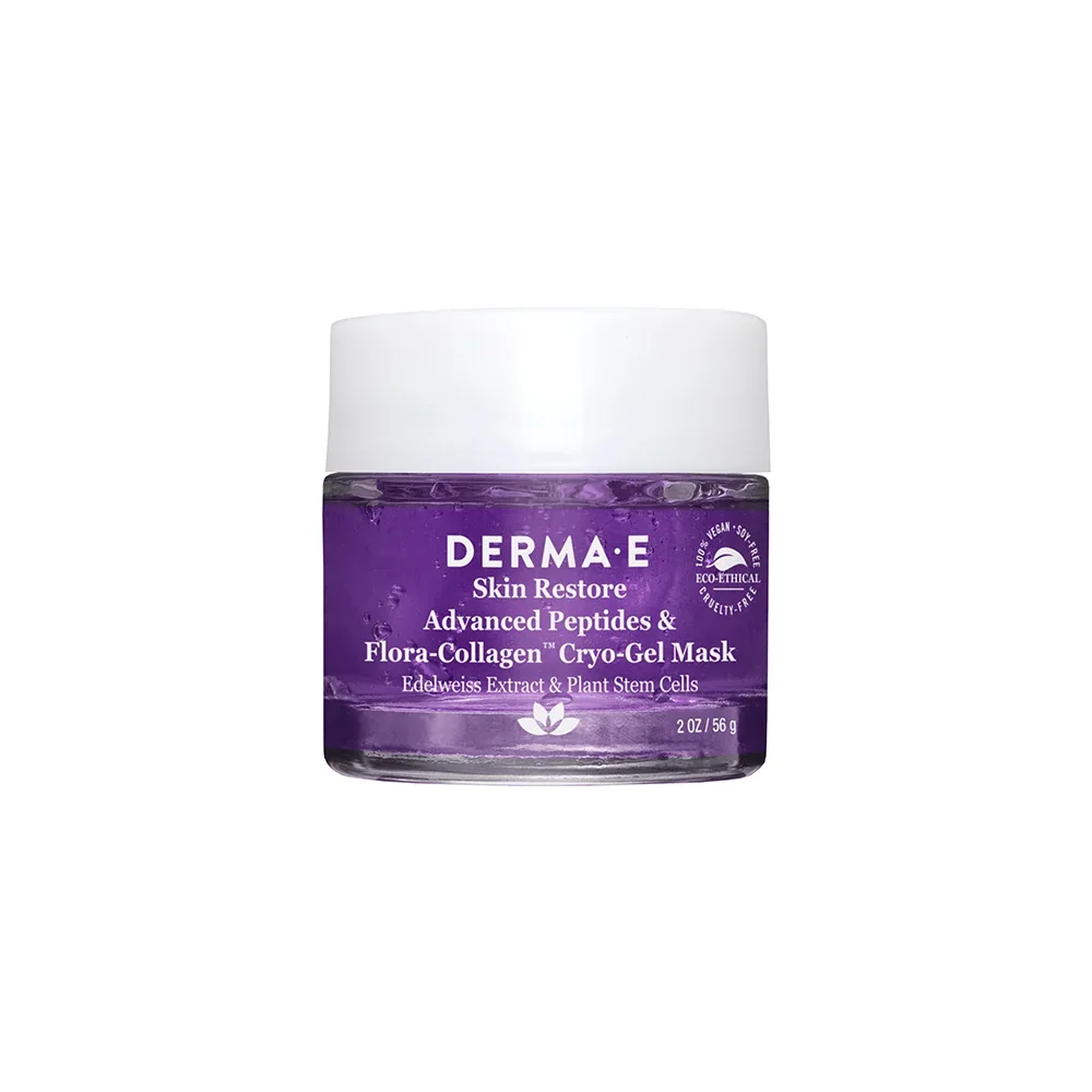 Advanced Peptides & Flora-Collagen™ Cryo-Gel Mask by DERMA E