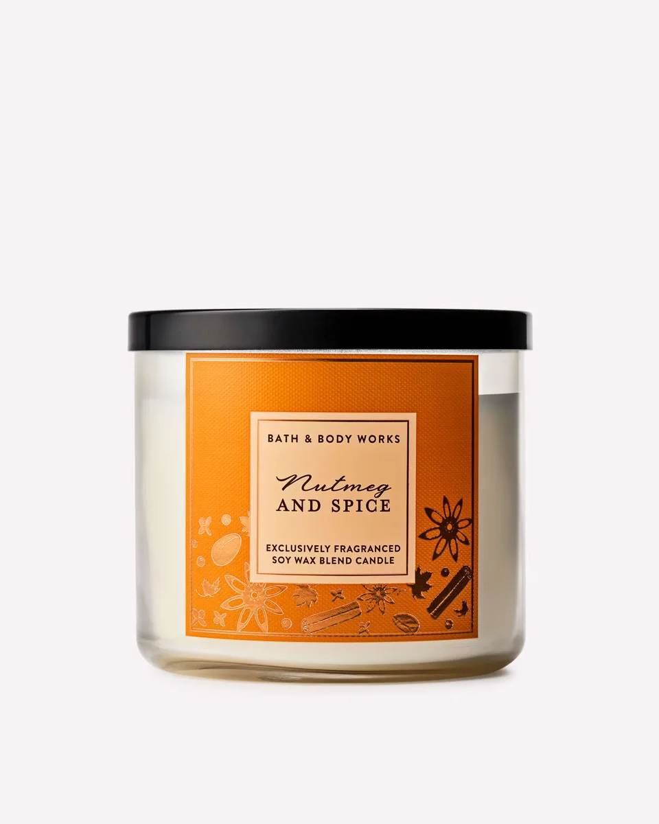 Nutmeg & Spice Candle by Bath & Body Works