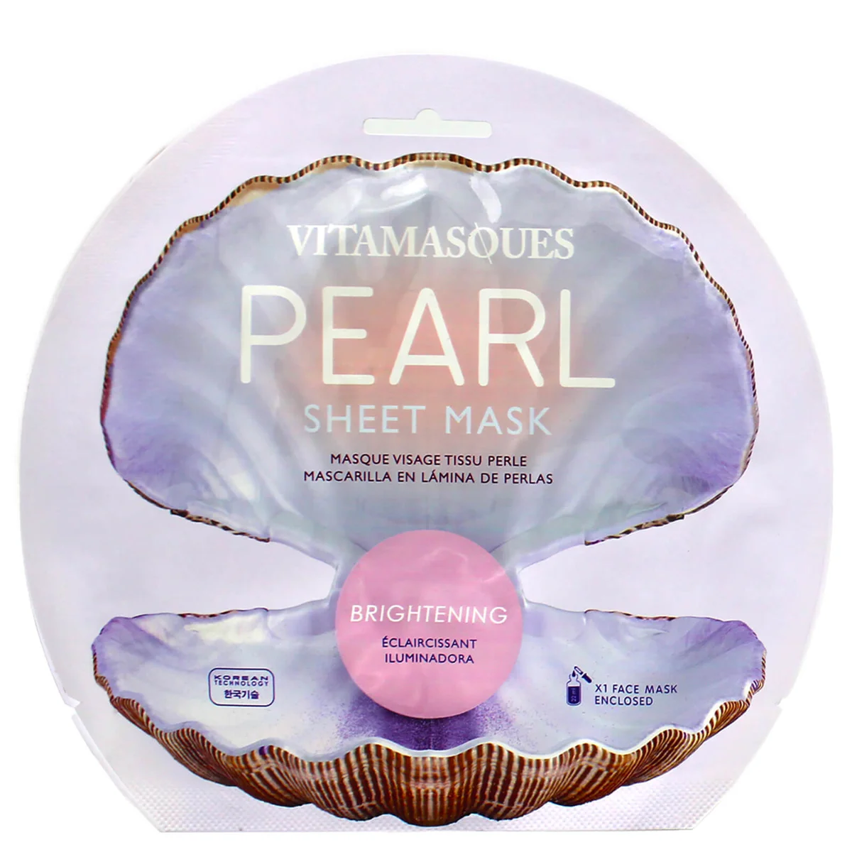 Pearl Face Sheet Mask by Vitamasques