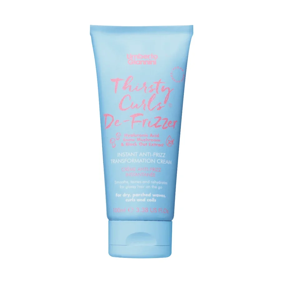 Thirsty Curls De-Frizzer Instant Anti-Frizz Transformation Cream by Umberto Giannini