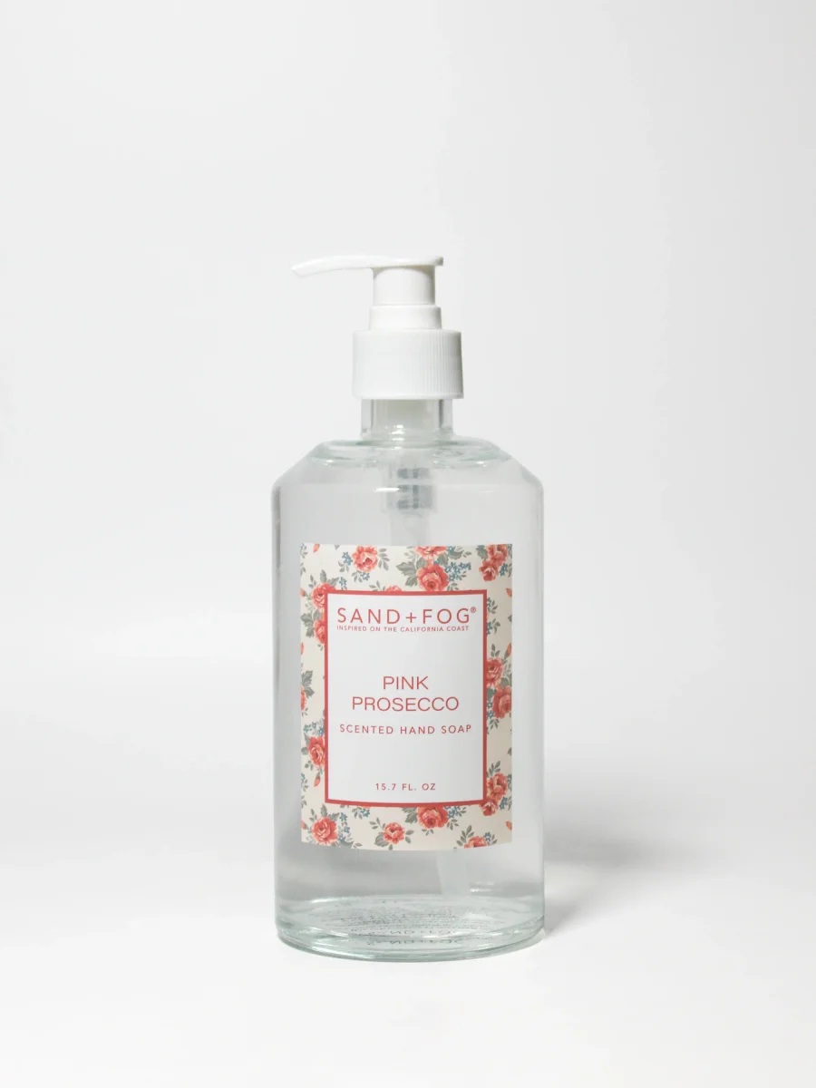 Pink Prosecco Liquid Hand Soap by Sand + Fog