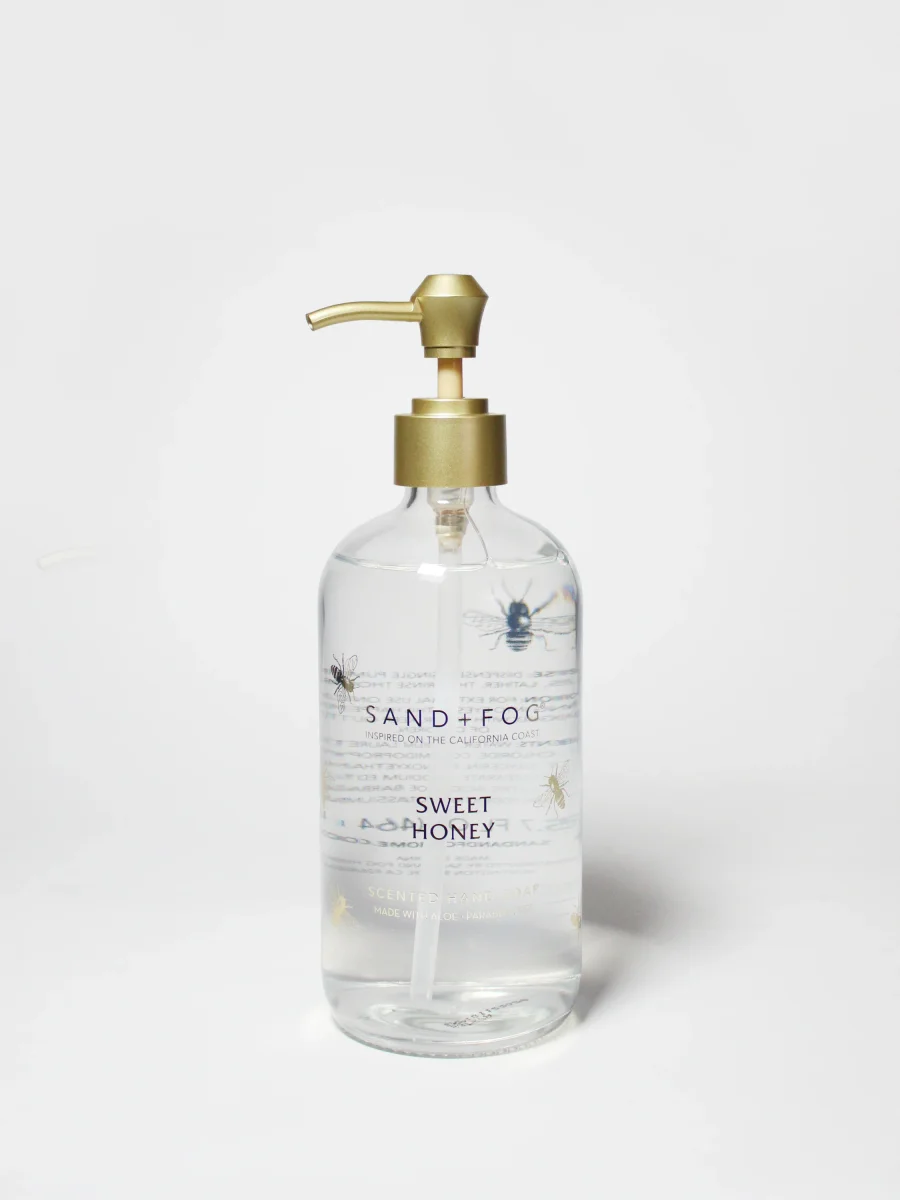 Sweet Honey Liquid Hand Soap by Sand + Fog