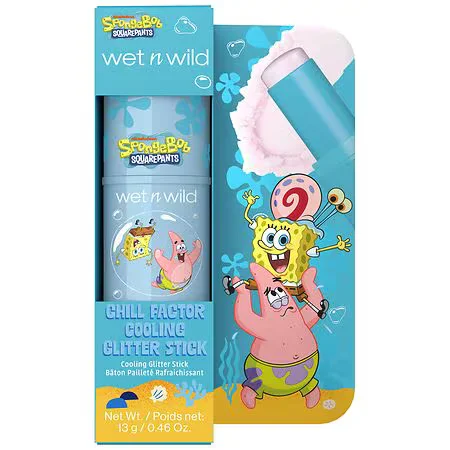 SpongeBob SquarePants Chill Factor Cooling Glitter Stick by wet n wild