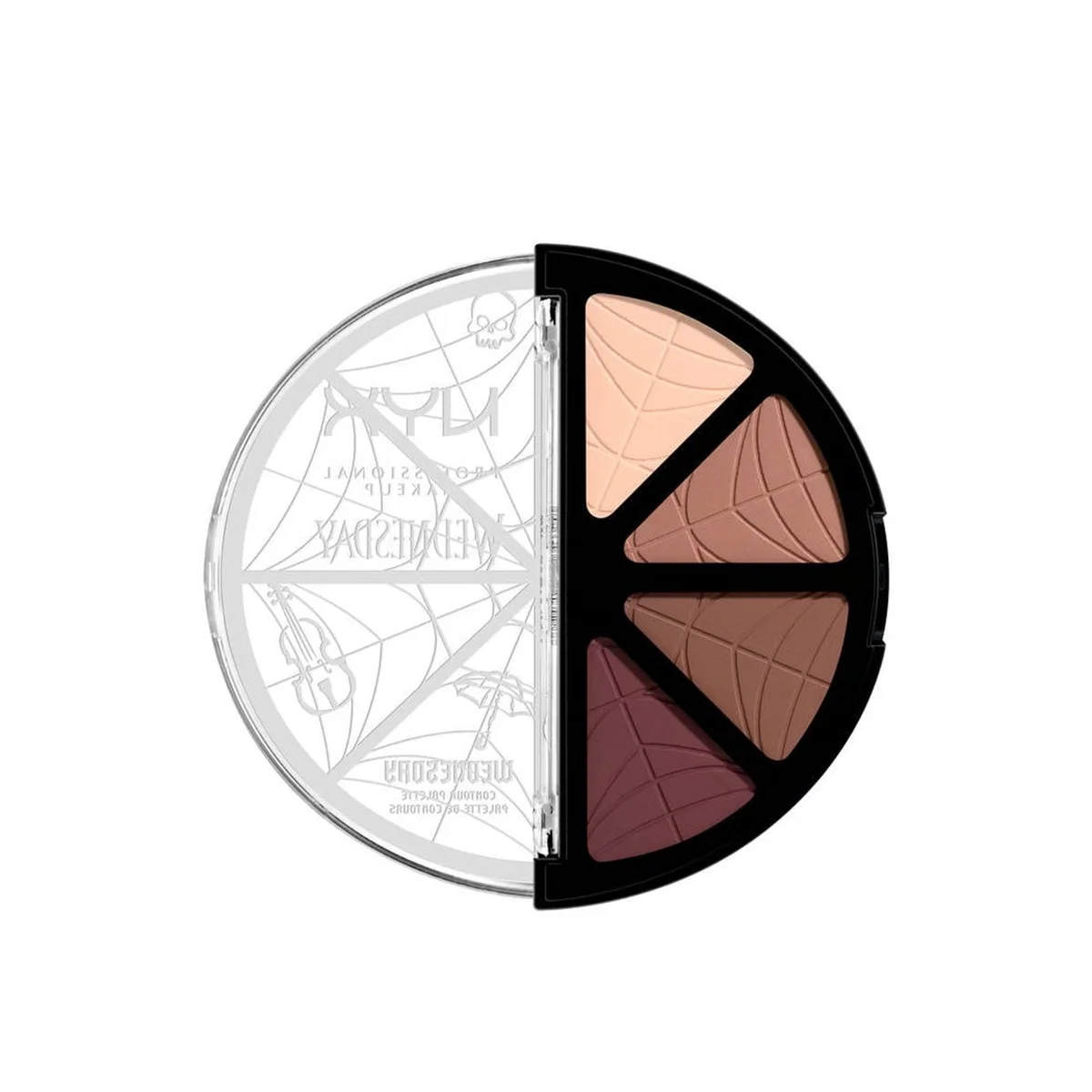 Wednesday Stained Glass Contour Palette by NYX Professional Makeup