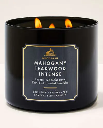 Mahogany Teakwood Intense Candle by Bath & Body Works