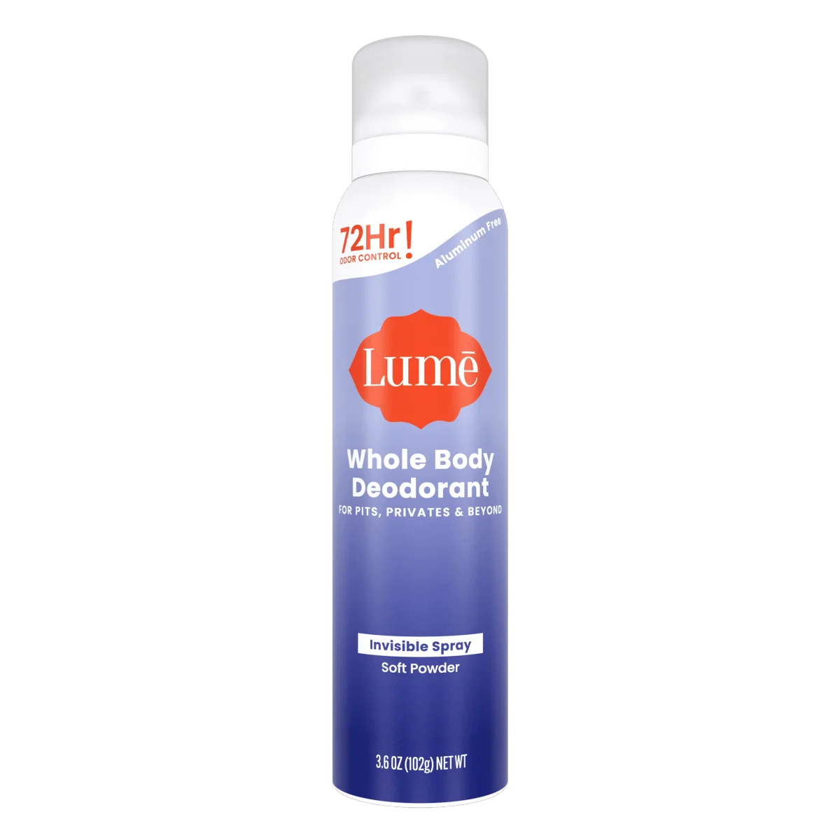 Soft Powder Whole Body Spray Deodorant by Lume