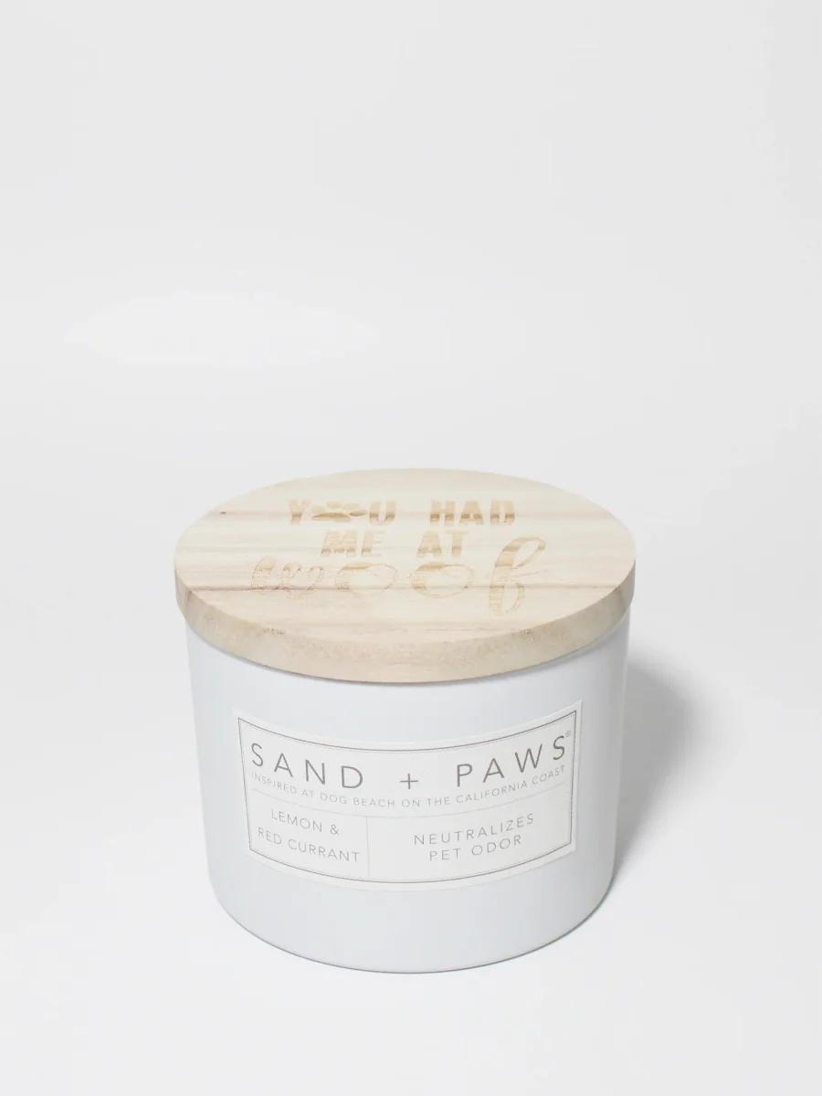 Lemon & Red Currant Candle by Sand + Fog
