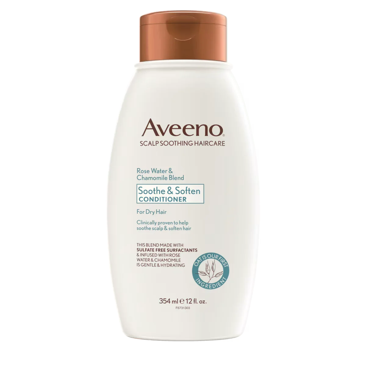 Rosewater & Chamomile Blend Soothe and Soften Conditioner by Aveeno
