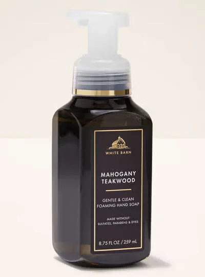 Mahogany Teakwood Gentle & Clean Foaming Hand Soap by Bath & Body Works