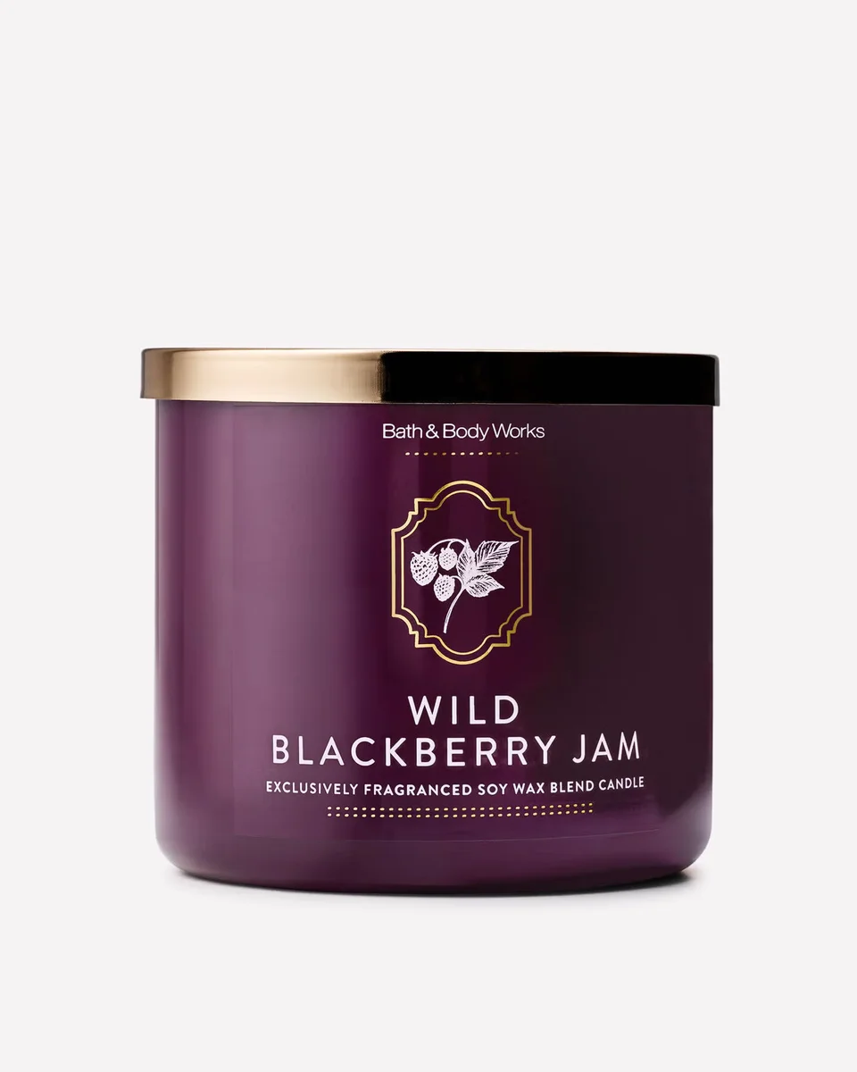 Wild Blackberry Jam Candle by Bath & Body Works
