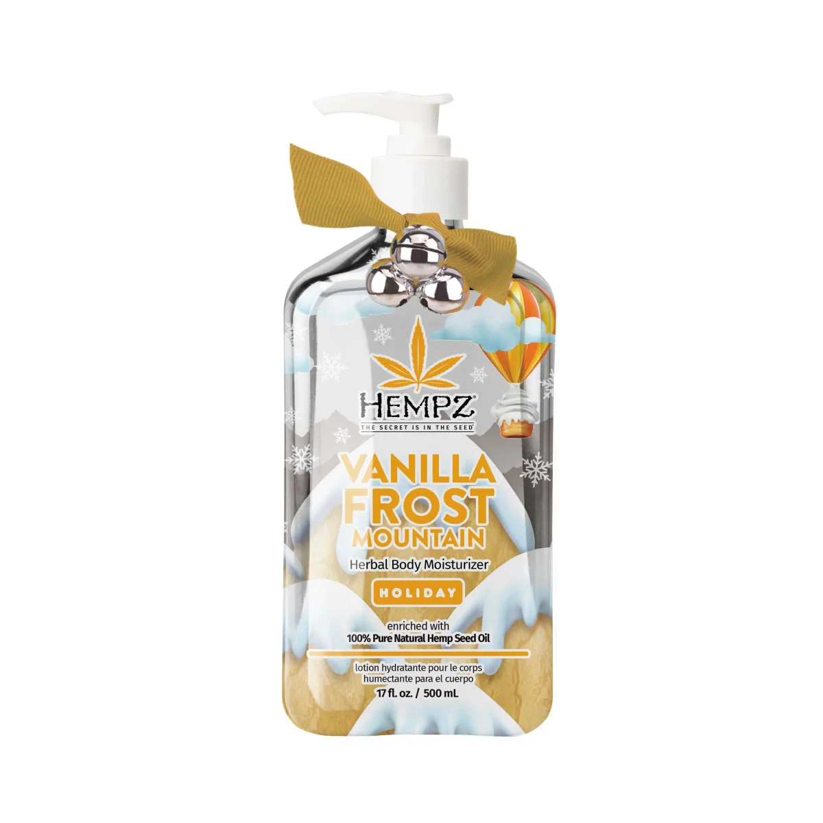 Vanilla Frost Mountain Herbal Body Moisturizer by Hempz