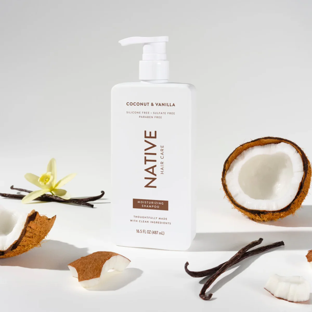 Coconut & Vanilla Moisturizing Shampoo by Native