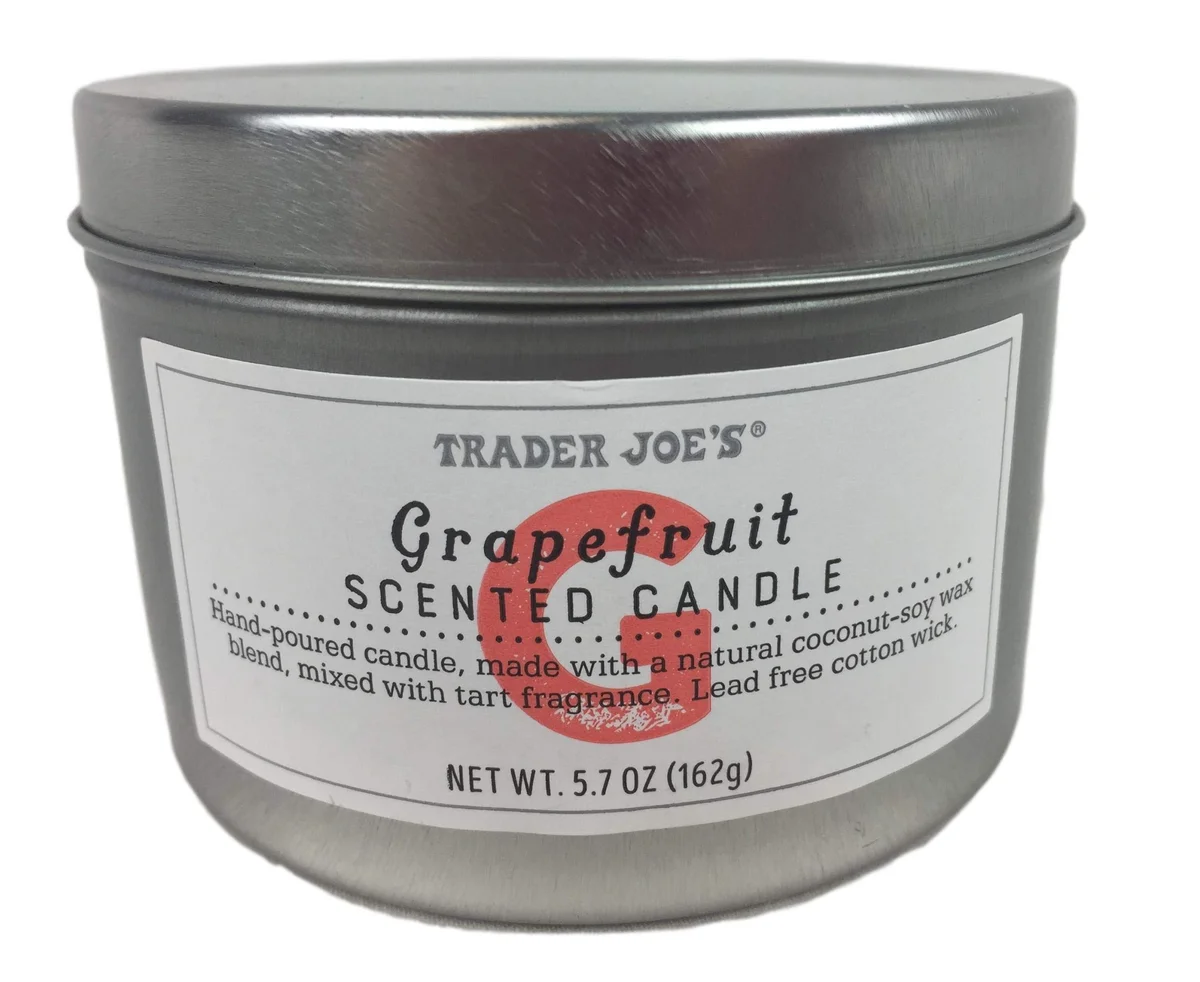 Grapefruit Scented Candle by Trader Joe's