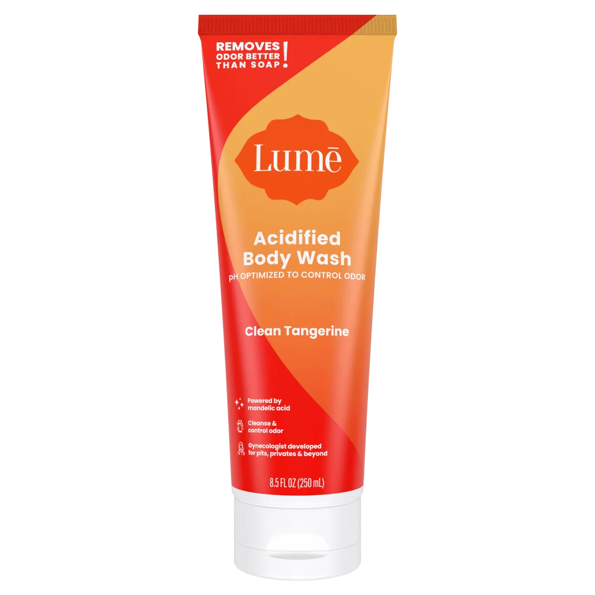 Clean Tangerine Acidified Body Wash by Lume