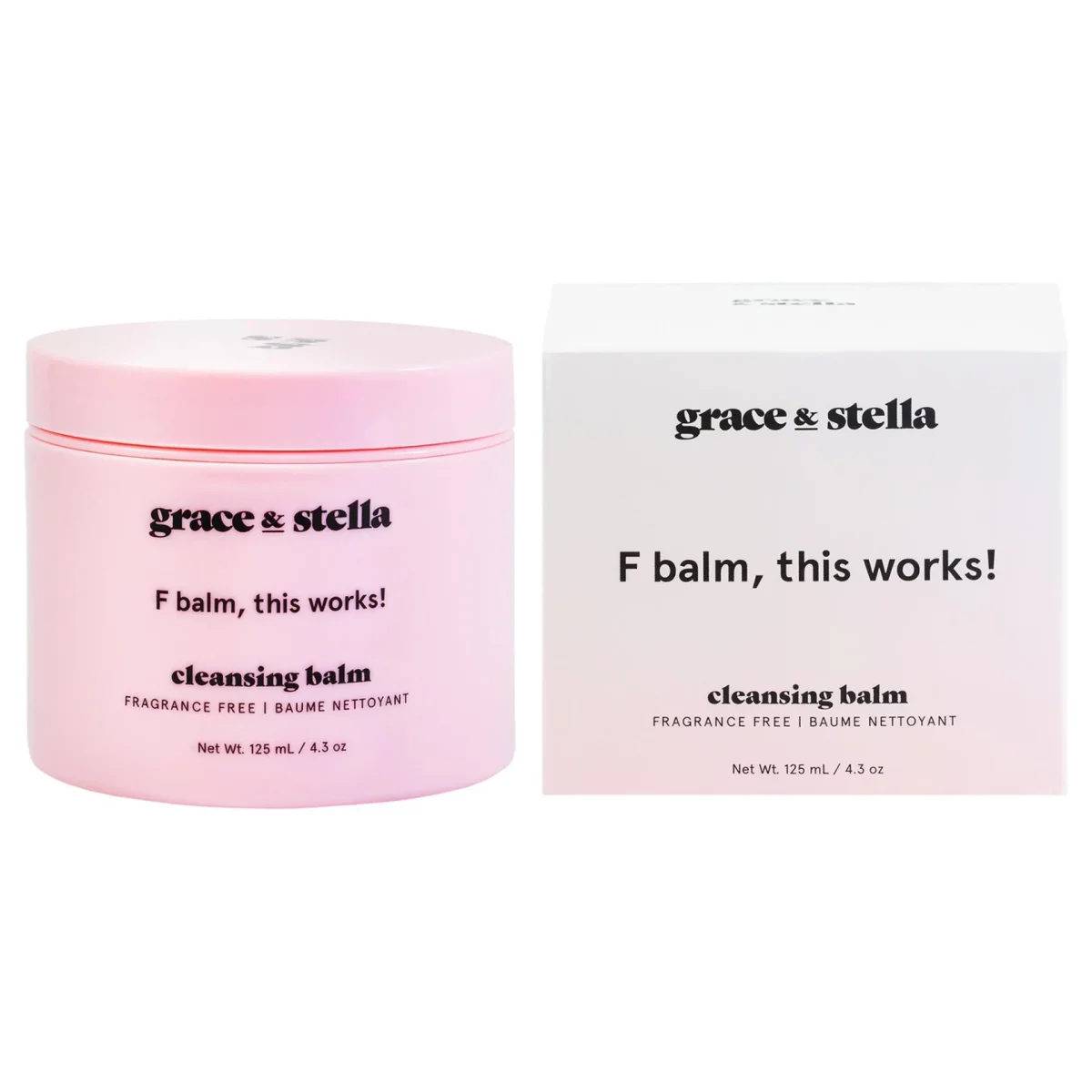 F Balm, This Works! Cleansing Balm by grace & stella