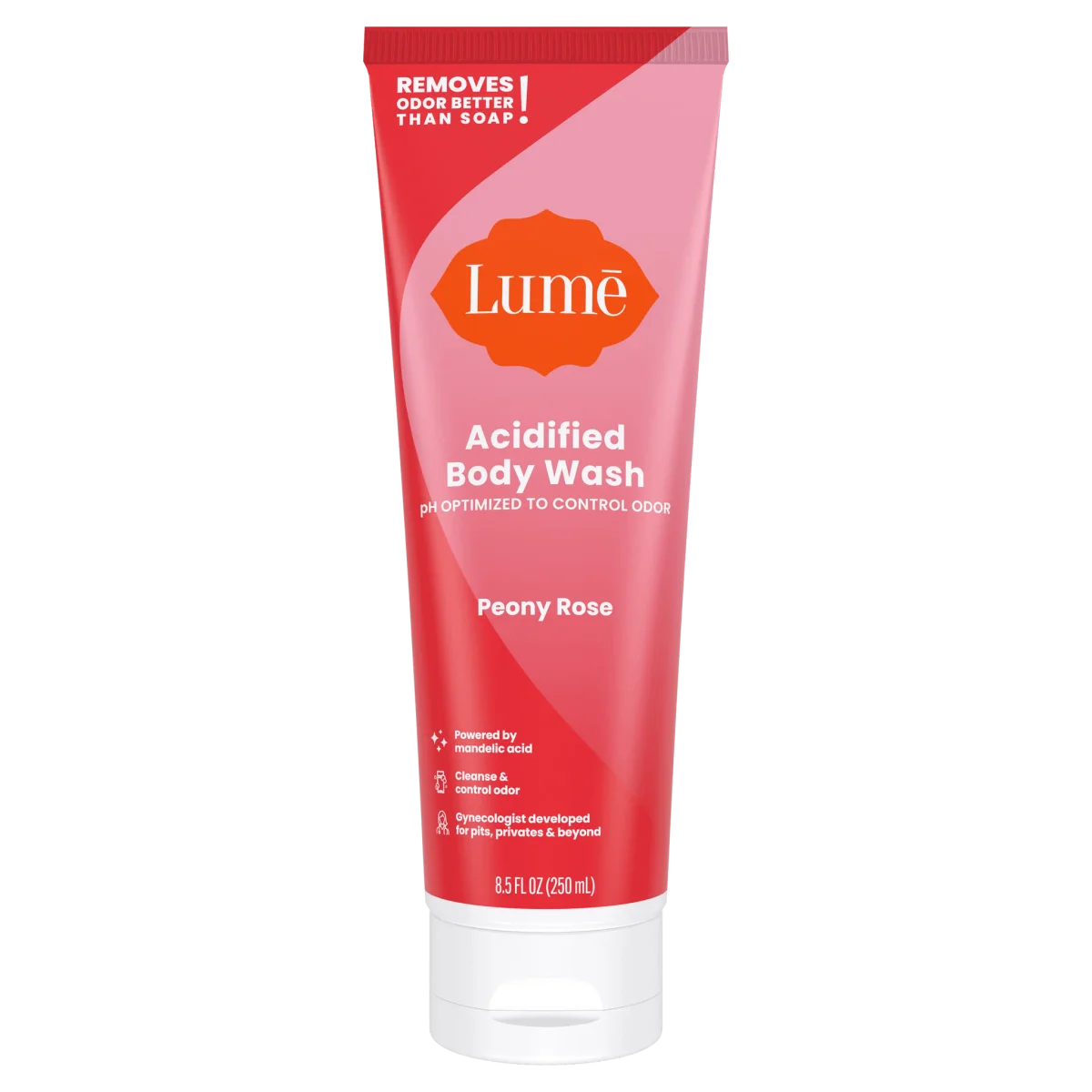 Peony Rose Acidified Body Wash by Lume