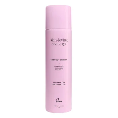Coconut Vanilla Skin-Loving Shave Gel by Gem