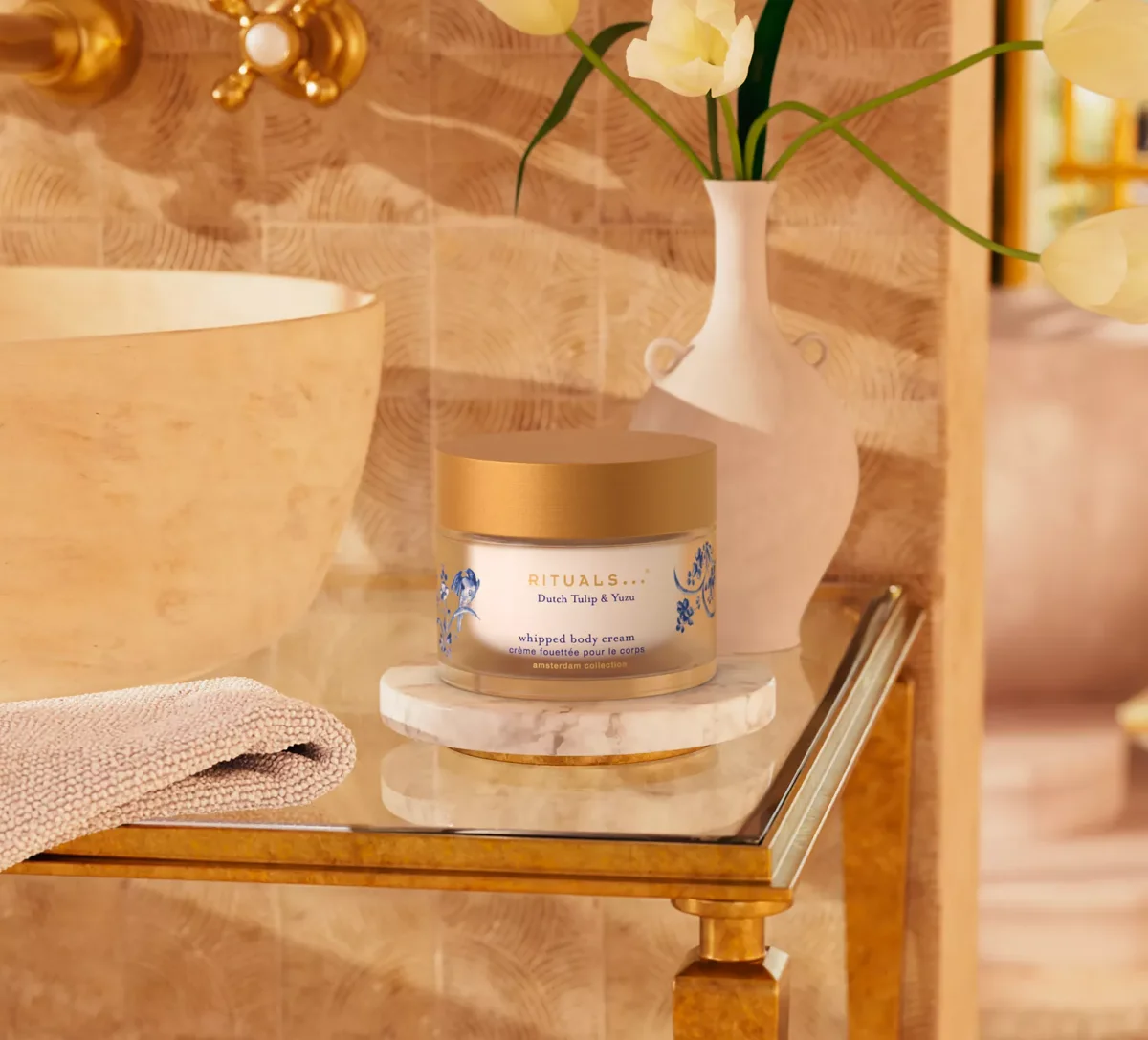 Amsterdam Collection Dutch Tulip & Yuzu Whipped Body Cream by Rituals