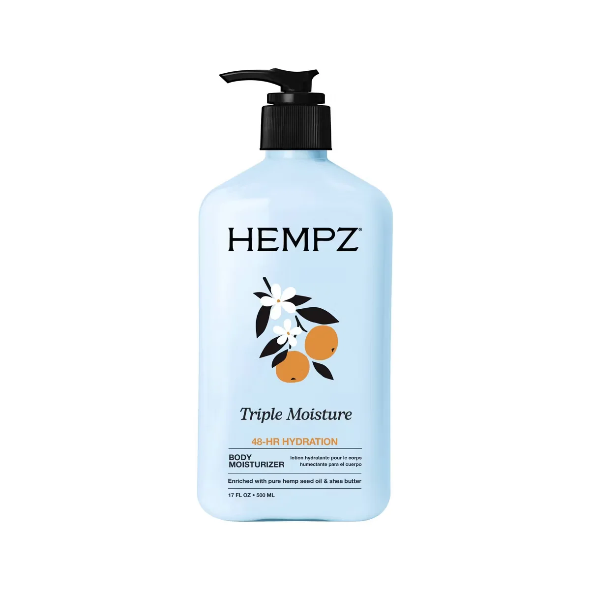 Fresh Citrus Triple Moisture Body Moisturizer by Hempz