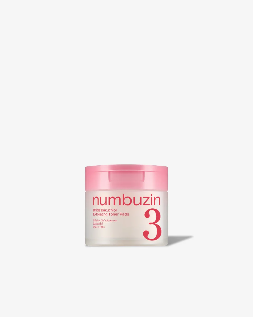 No.3 Bifida Bakuchiol Exfoliating Toner Pads by Numbuzin