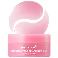 PDRN Pink Caffeine Collagen Eye Patch by Medicube