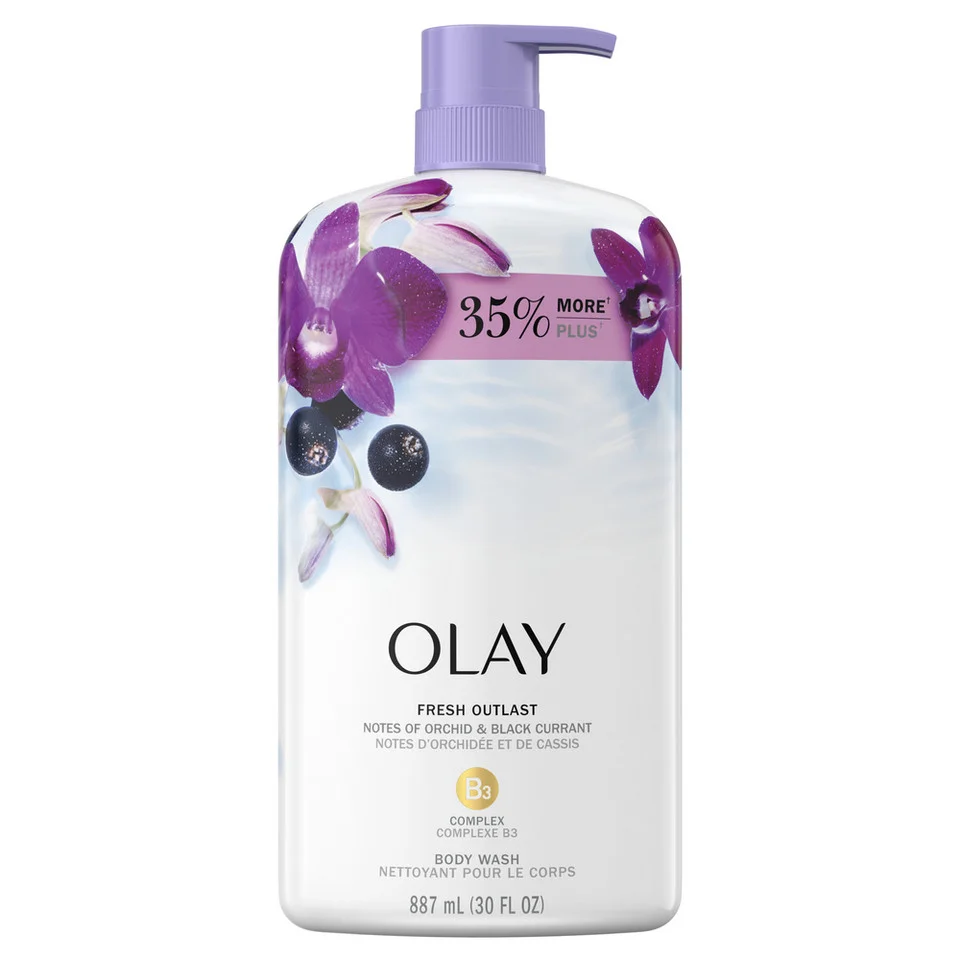Fresh Outlast Body Wash Orchid + Black Currant by Olay
