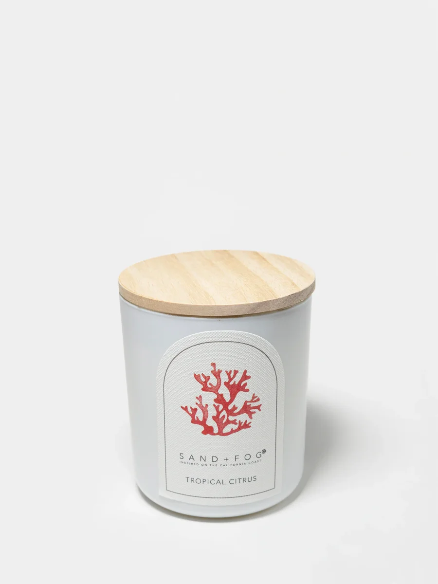 Tropical Citrus Candle by Sand + Fog