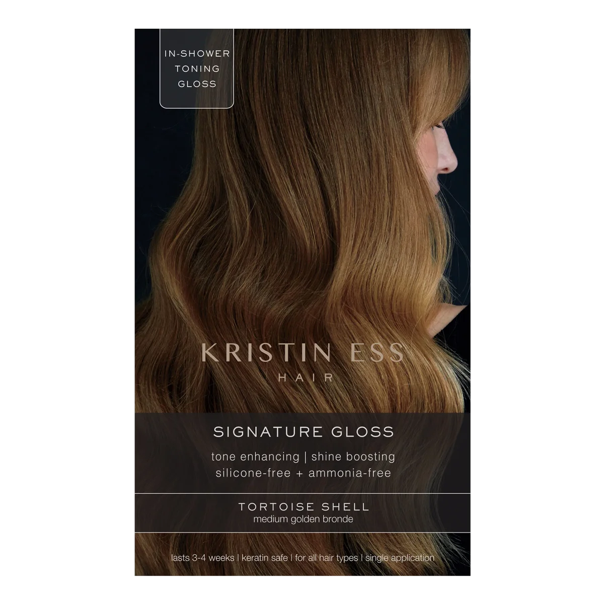 Warm Golden Bronde Signature Hair Gloss - Tortoise Shell by Kristin Ess Hair