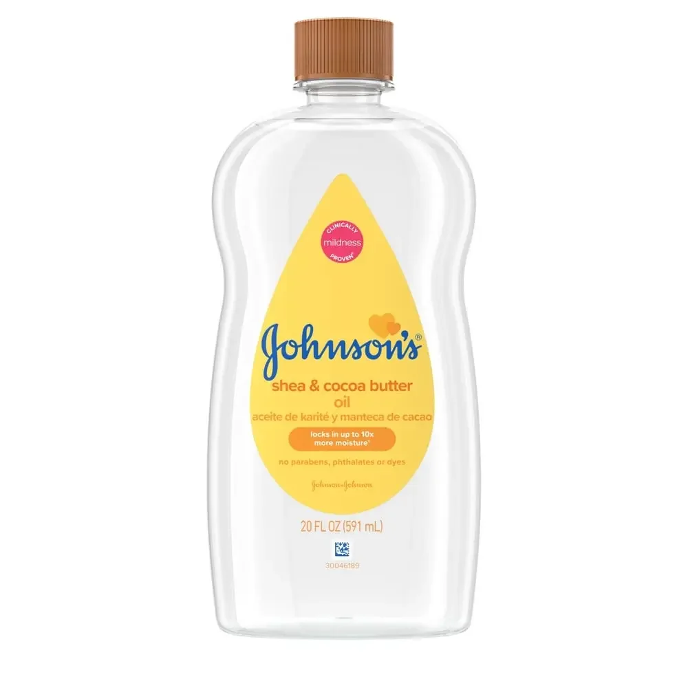 Shea & Cocoa Butter Baby Oil by JOHNSON’S