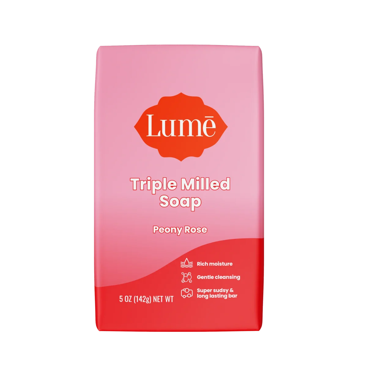 Peony Rose Soap Bar by Lume
