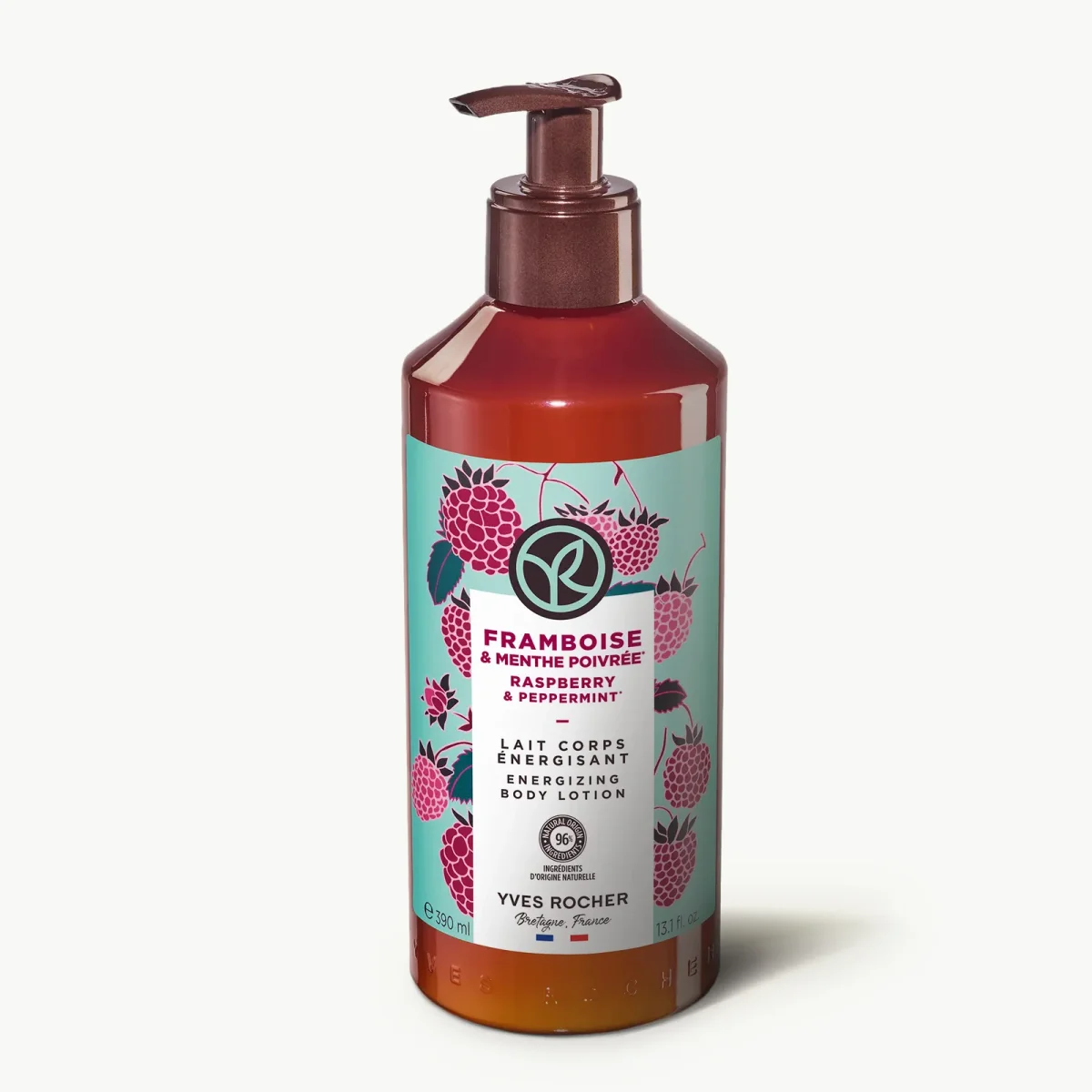 Raspberry & Peppermint Energizing Body Lotion by Yves Rocher
