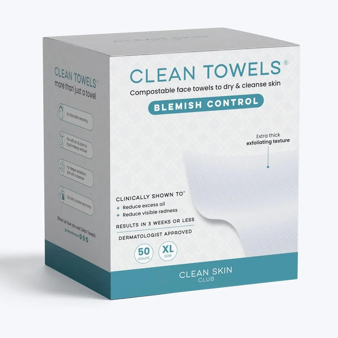 Clean Towels Blemish Control by Clean Skin Club