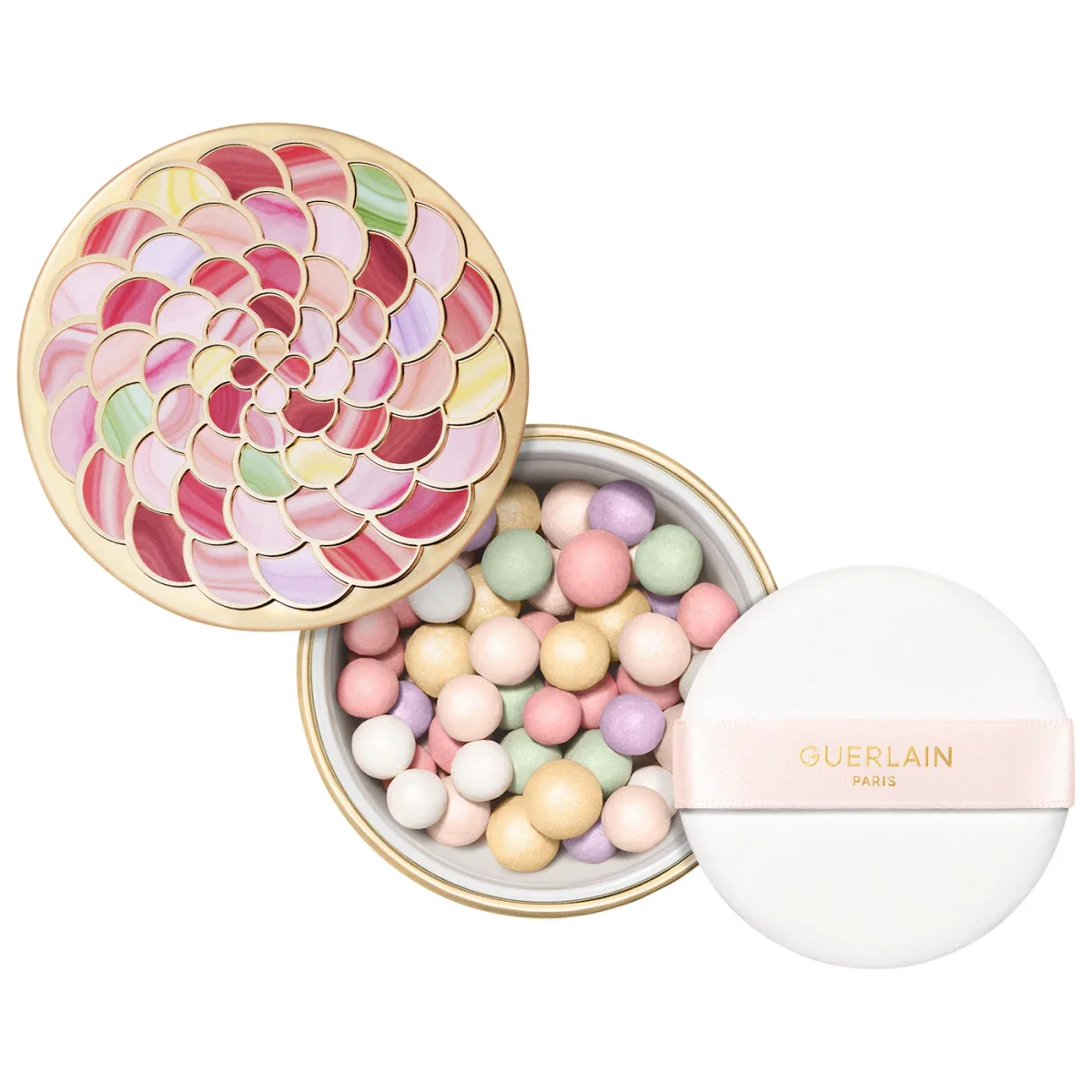 Meteorites Setting & Finishing Illuminating Powder Pearls by GUERLAIN