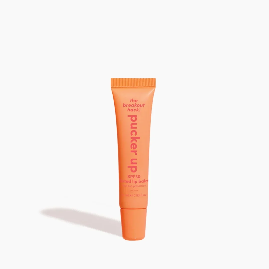 Pucker Up SPF30 Tinted Lip Balm by The Breakout Hack