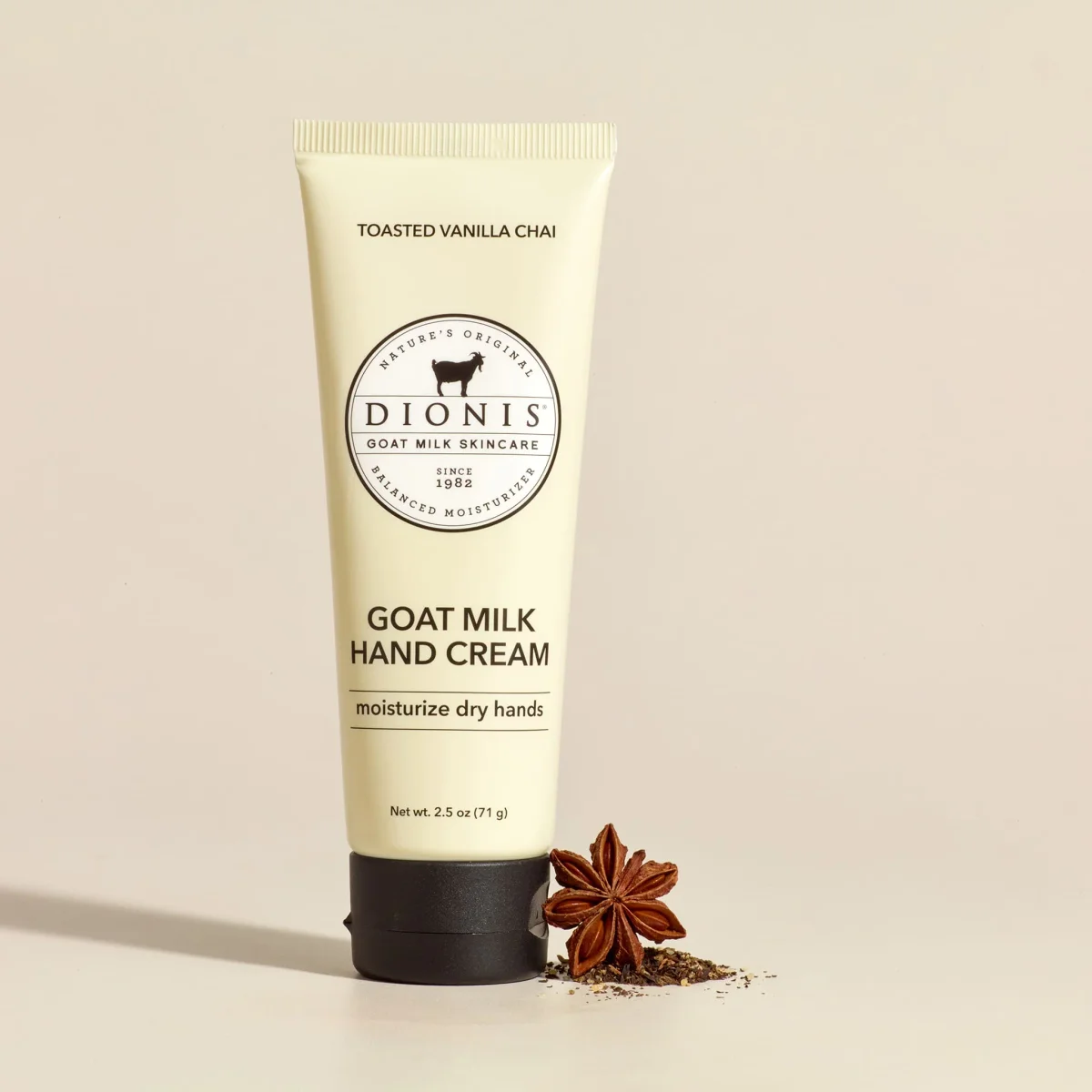 Toasted Vanilla Chai Goat Milk Hand Cream by Dionis