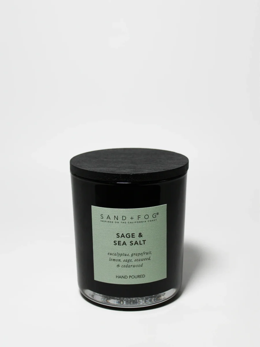 Sage & Sea Salt Candle by Sand + Fog