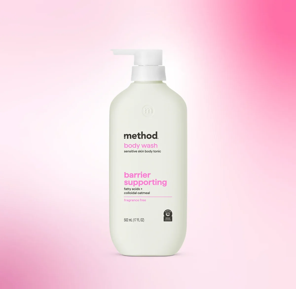 Fragrance Free Barrier Supporting Body Wash Tonic by method