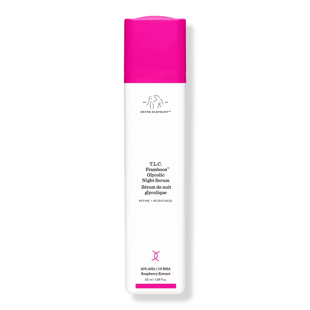 T.L.C Framboos Glycolic Resurfacing Night Serum by Drunk Elephant
