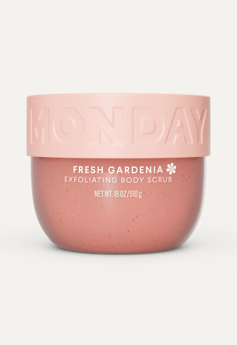 Fresh Gardenia Exfoliating Body Scrub by MONDAY Haircare