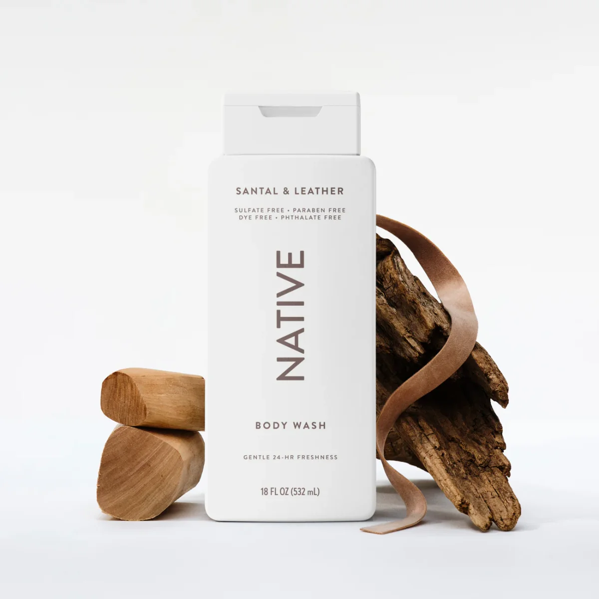 Santal & Leather Body Wash by Native