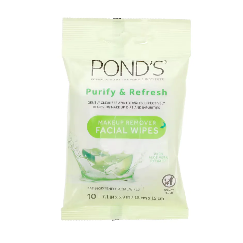Purify & Refresh Makeup Remover Facial Wipes by Ponds
