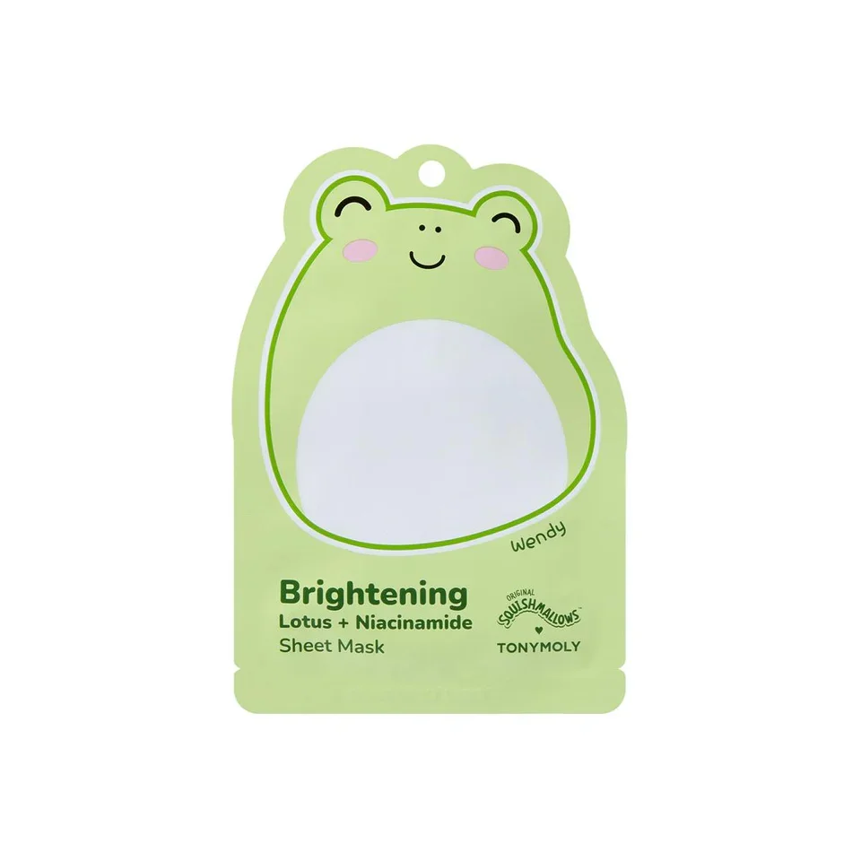 Squishmallows Wendy Brightening Sheet Face Mask by TONYMOLY