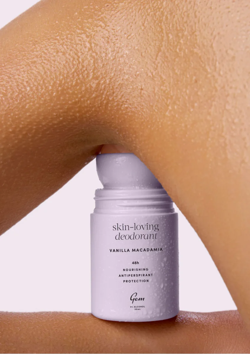 Vanilla Macadamia Skin-Loving Deodorant Roll-on by Gem
